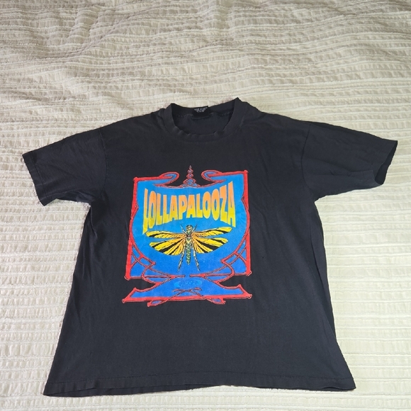 Vintage 1992 Lollapalooza Festival T-Shirt | Giant Tag | XL | Rare - Picture 4 of 16
